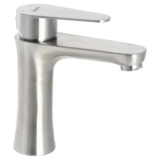 Смеситель для умывальника Zerix LR71002 LL1031 Нержавеющая сталь - фото 1