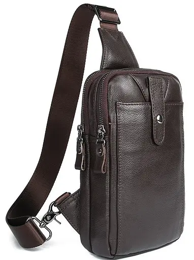 Сумка кожаная мужская Vintage 15х25х4 см sum0012324 - фото 2