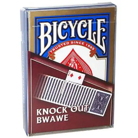 Карти для фокусів United States Playing Card Company Bicycle Knock Out Bwave (ВР_КДФБКАБ)