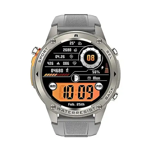 Чоловічий розумний смарт-годинник Smart Watch DM56 з AMOLED-дисплеєм спортивними режимами та компасом - фото 3