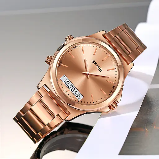 Наручные часы мужские 2120RGRG Rose Gold-Rose Gold Skmei acs0030260 - фото 4