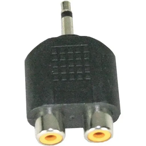 Переходник TCOM 2 x RCA тюльпана Мама 3.5-мм папа адаптер Mini-Jack