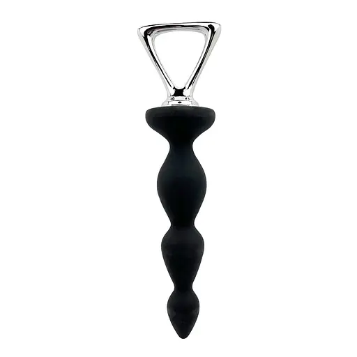 Анальний ланцюжок Adrien Lastic Arrow II 20 см (чорний)