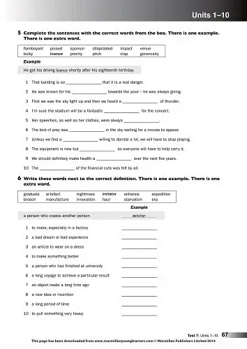 English World 10. Exam Practice Book - фото 5