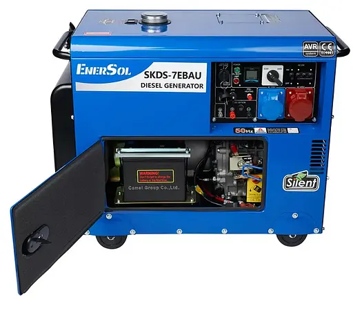 Генератор дизельний EnerSol 6/6.5 кВт SKDS-7EBAU - фото 2