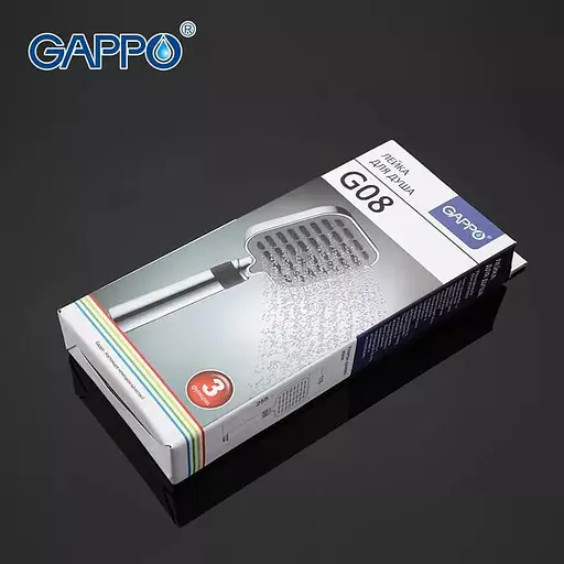 Ручний душ 3-режими хром Gappo G08, Хром - фото 4