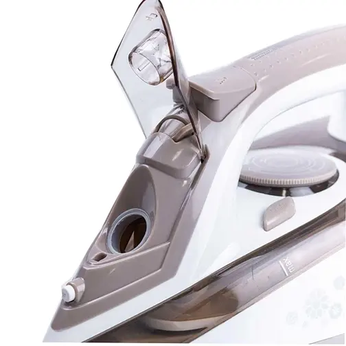 Праска з парою LumaBella B-6008 з керамічною підошвою захист від накипу 2700 Вт Сірий - фото 4