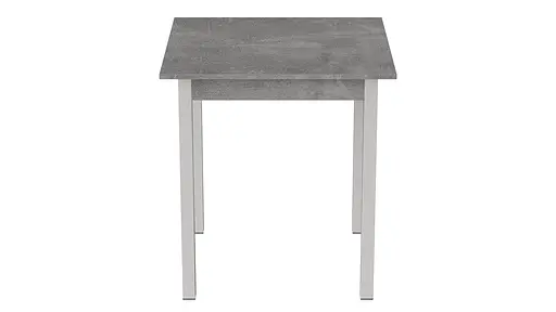 Стіл кухонний Ferrum-decor Дієго 75x90x90 Білий ДСП Бетон 16мм (FRD-105579) - фото 4