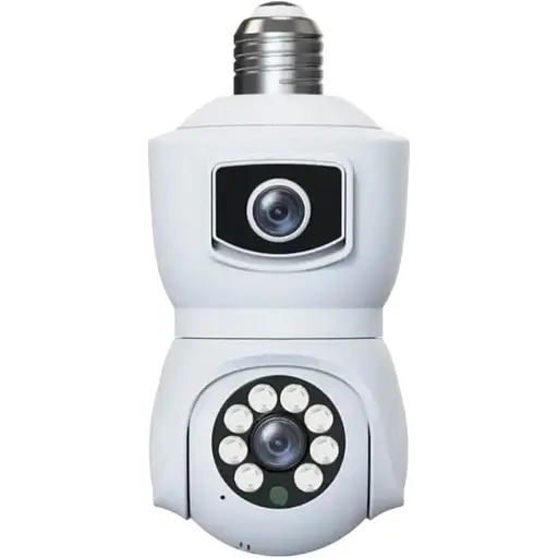 Камера видеонаблюдения Grand в патрон PTZ-Lamp (2 камеры) V380