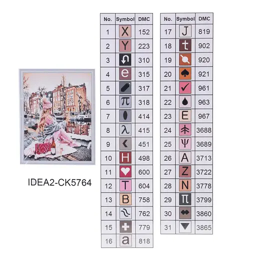 Набір з алмазною мозаїкою "Мрії здійснюються" 40*50 см, IDEA2-CK5764, ТМ "99IDEAS" - фото 8