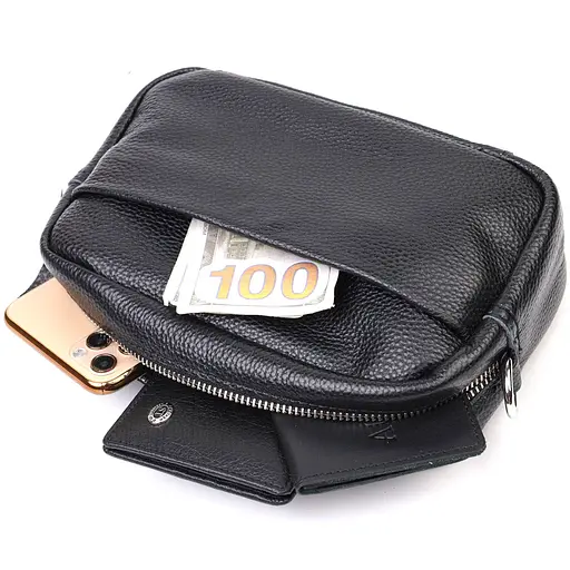 Сумка кожаная женская Vintage 20х13х6 см sum0022723 - фото 6