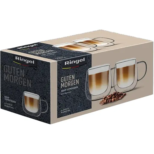 Набір чашок Ringel Guten Morgen з подвійними стінками 2 шт по 440 мл (RG-0002/2*440 s)