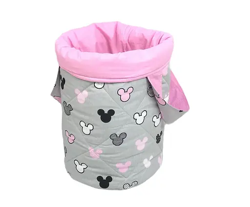 Корзина для игрушек Moontime "Микки розовые" - фото 1