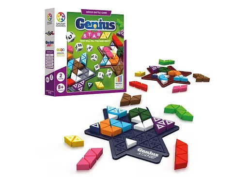 Настольная игра Smart Гениально. Звездная тактика (Genius Star) (англ.) + QR-код на укр. правила (SGHP002) - фото 4