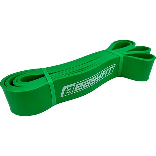 Гумова петля-еспандер Easyfit Origin 19-65 кг гумка для підтягувань, фітнесу та тренувань Зелена (EF-2654-5) - фото 1