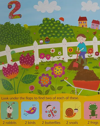 Counting Book. Lift-the-Flap - фото 4