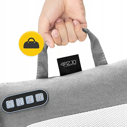 Подушка-массажер 4FIZJO Shiatsu Lite Black (P-5905973404136) - фото 9