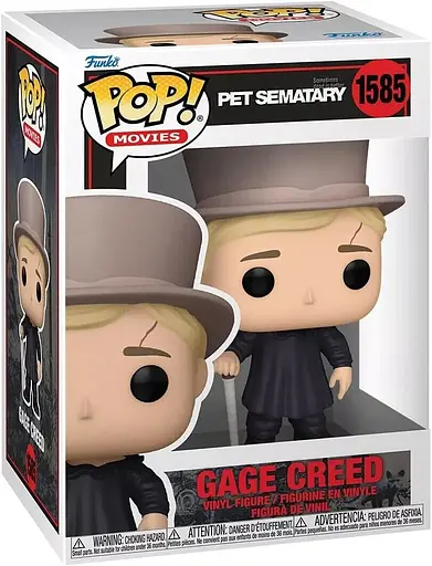 Коллекционная фигурка Funko Pop Кладбище домашних животных Гейдж Крид Pet Sematary Gage Creed 10 см FP PS GC - фото 3
