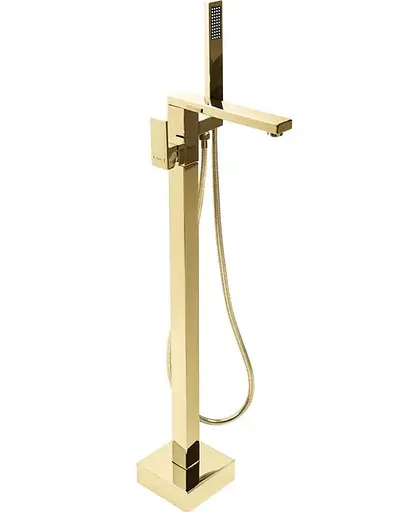 Змішувач для ванни Rea Tery gold підлоговий REA-B5306 Золотий - фото 1