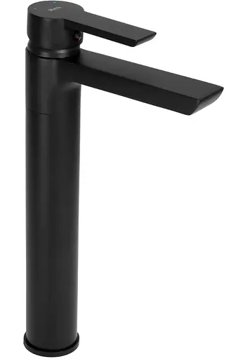 Смеситель для умывальника Rea Argus высокий black REA-B6211 Черный маовый - фото 1
