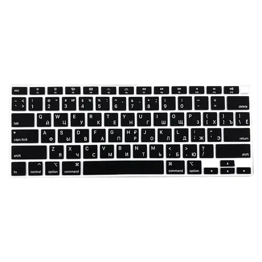 Накладка на клавіатуру DK для Apple MacBook Air 13" Retina 2020 USA силікон чорний