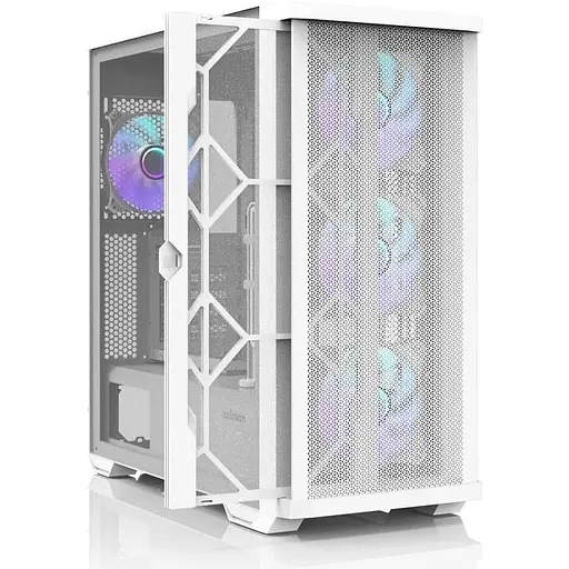 Корпус Zalman Z10 DUO, белый, Mid Tower, без БП, для ATX/Micro ATX/Mini ITX, 1xType-C/2xUSB 3.1, макс. CPU - 173 мм/VGA - - фото 1