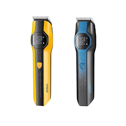 Стайлер триммер VGR V-173 13в1 з насадками (Жовтий) - фото 3