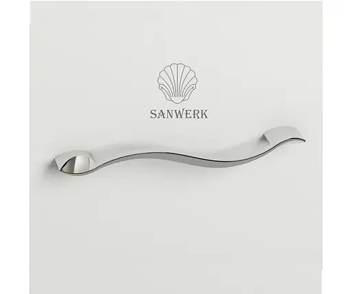 Тумба підлогова Sanwerk Миндаль 80 Білий з умивальником New Line (MV0000889) Білий - фото 3