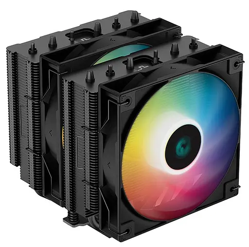 Кулер для процесора Deepcool AG620 BK ARGB 1700 AM5 (R-AG620-BKANMN-G-2) (AG620 BK ARGB) - фото 2