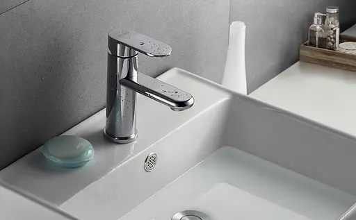 Змішувач для умивальника Zegor LOB1-A128 одноважільний 30412 - фото 4