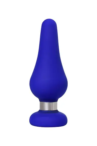 Анальна пробка ToDo Anal Plug Сlassic L 13 см (блакитний)