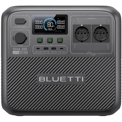 Зарядная станция Bluetti Elite 200 V2, 2600W, 2073Wh - фото 2