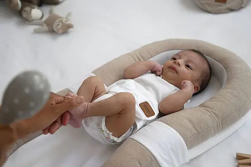 Матрас кокон детский Béaba Cocoony Heather Clay (915076) - фото 4