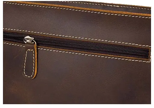 Чоловіча шкіряна сумка Vintage 28х27х5 см sum0012387 - фото 8