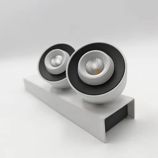 Накладний світильник Skarlat RSLC74126-2 2x7W WH+BK 4000K - фото 2