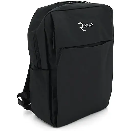 Рюкзак для ноутбука Voltronic T2 15.6" нейлон вихід під USB-кабель чорний Q50