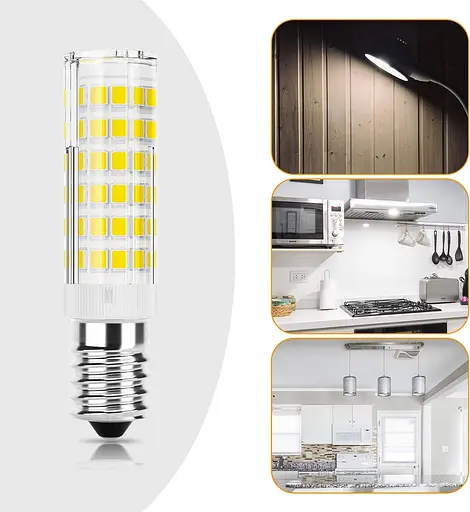 Лампочки DiCUNO E14 LED Bulb Cooker Hood 5w (50w Галогенный эквивалент) 550lm Cool - фото 3