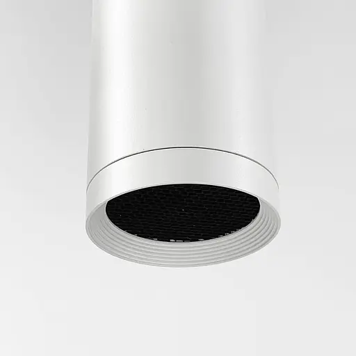 Точковий підвісний світильник у білому корпусі 28х8 см потужністю 30W | Арт. LPR 30W WT | Line F - фото 4