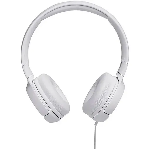 Навушники з мікрофоном JBL T500 White (JBLT500WHT)