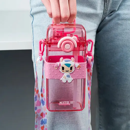 Бутылочка для воды Kite TK Tokidoki 500 мл розовая (TK24-1203) - фото 9