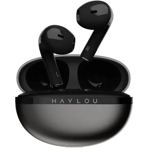 Беспроводные наушники Haylou X1 2023 TWS, IPX4, ENC, BT5.3, 35mAh, 300mAh, 5.5h, Earbuds black EU