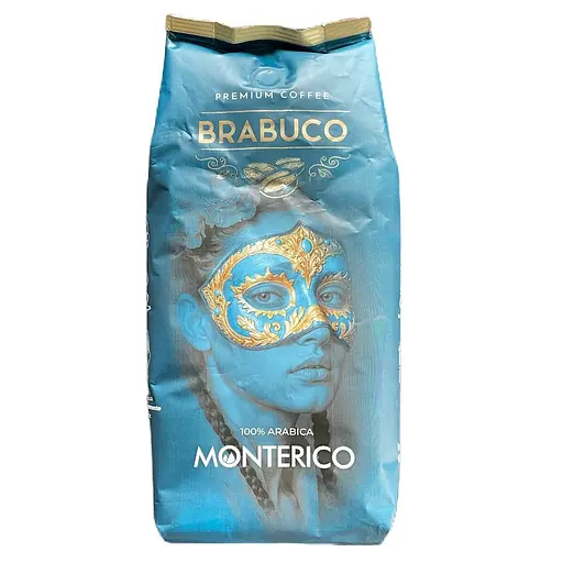 Кава зернова Monterico Brabuco 100% Arabica 1 кг