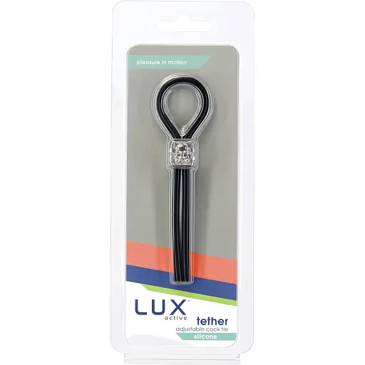 Эрекционное кольцо-лассо Lux Active TeTher Adjustable silicone Cock Tie