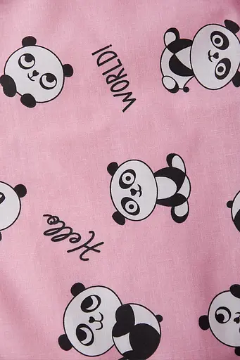 Комплект постельного белья Moon&Star Бязь Gold Люкс Pandas семейный 160х220х2 наволочки 4х70х70 - фото 7