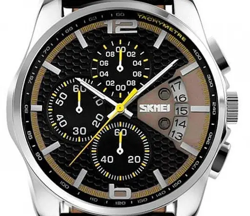 Чоловічий годинник Skmei 9106 Spider Жовтий - фото 5