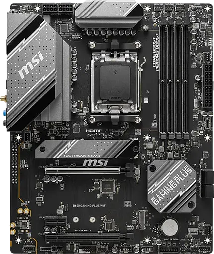 Материнская плата MSI B650 Gaming Plus Wi-Fi Socket AM5 (B650 GAMING PLUS WIFI) Б/У - фото 2