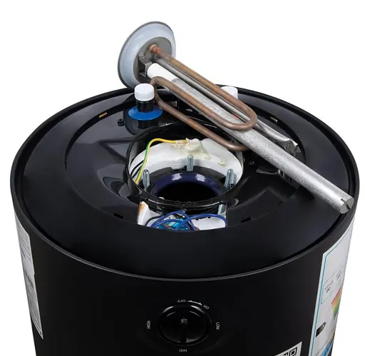 Водонагреватель электрический Thermo Alliance, 1500 Вт, мокрый ТЭН, 100 л универсальный, цилиндрический, черный (D100VH15Q3В) - фото 5