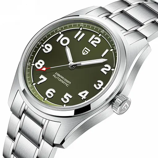 Наручные часы мужские PD-1717 Silver-Green Pagani Design acs0031112 - фото 2