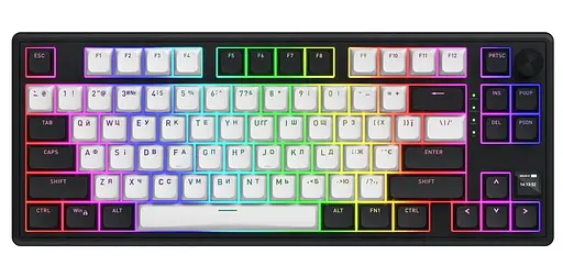 Клавіатура HATOR Skyfall 80 MAG ULTIMA 8K Wireless White Black (HTK3880UA) - фото 1