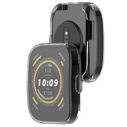Защитный чехол Tamister для смарт-часов Amazfit Bip 5/5Pro прозрачный - фото 2
